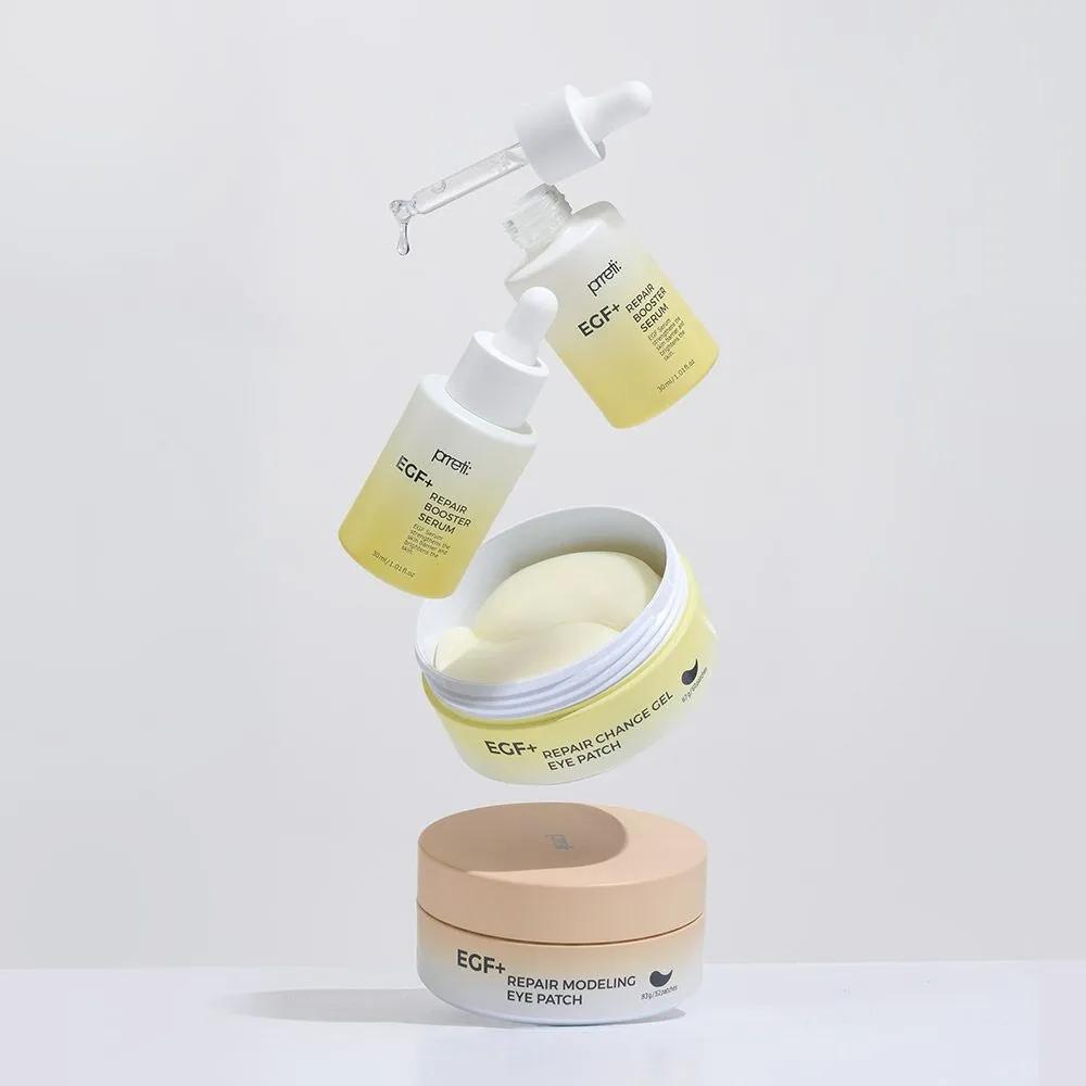 Патчи для глаз EGF+ Repair (2 типа), Усиливающая сыворотка