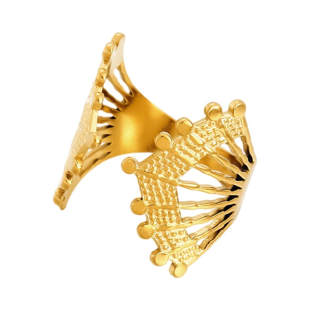 Модное женское кольцо из 1 части Женское кольцо Металлическое кольцо Глянцевое кольцо Металлическое кольцо Праздничный подарок