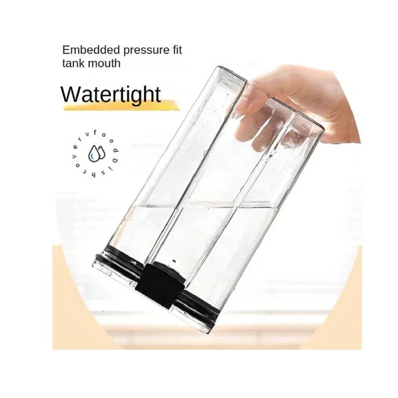 Утолщенный герметичный резервуар для хранения, квадратный прозрачный набор ящиков для хранения сухофруктов, штабелируемые кухонные контейнеры для хранения зерна