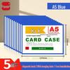 YouBili A5 Магнитный держатель для ПВХ-карточек, бирки для дисплея (5-Pack)