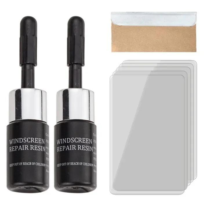 Жидкость для ремонта трещин лобового стекла автомобиля, смола для ремонта окон, жидкость для восстановления царапин и трещин лобового стекла, клей для отверждения стекла, автомобильные аксессуары
