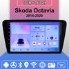 Car Radio Android Auto Carplay For Skoda Octavia 2014-2020 Multimedia Player Head Unit Stereo GPS Navigation BT WIFI 1+16GB