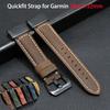 Ремешок Quickfit 26 мм 22 мм для Garmin Epix Pro 51 мм 47 мм Tactix 8 7 Pro Fenix 8 7 7X Enduro3 Аксессуары для часов из натуральной кожи
