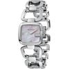 YA125502 Silver Ladies Mother of Pearl Watch