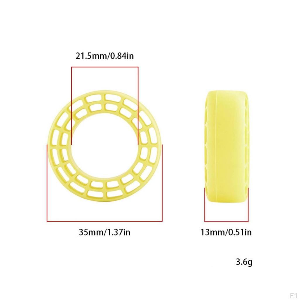 2 Pieces RC Tire Inner Liner Long-Lasting Inserts Tear-Resistant