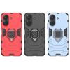 For Xiaomi Redmi 13C Case Hard Armor Finger Ring Protective Bumper For Redmi 13C 12 12C 10C 10 9 9C 9T Case For Redmi 13 Cover