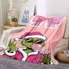 Grinch Christmas Celebration Blanket Soft Throw Blanket For Home Bedroom Bed Sofa Travel Office Solid Christmas Blanket
