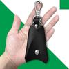 Брелок в форме летучей мыши из искусственной кожи, защитный чехол с брелком, портативный органайзер для ключей для карманной сумки, для мужчин и женщин, ключница