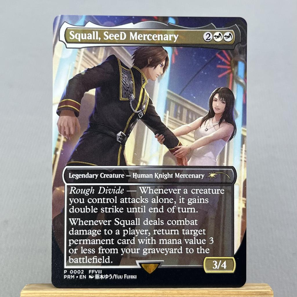 FIN PSS5 FCA HOLO14-001 Tcg proxy magical cards Sephiroth, Fabled SOLDIER Vivi Ornitier Cloud, Midgar Mercenary gathering