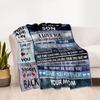 1pc Mom Quotes Blanket Comfortable Soft Lightweight Multi Purpose Blanket for Travel Camping Picnics Sofa Office Bed Living Room Gift for Friends