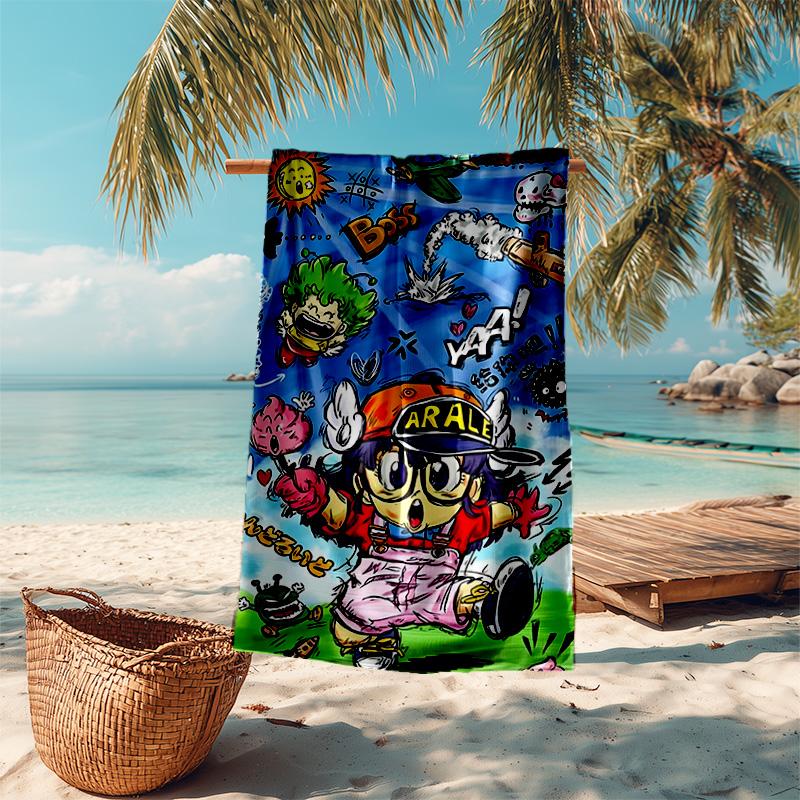 1pc Superhero Adventure Microfiber Beach Towels Quick Dry Towel Sand Beach Towels Pool for Travel Swim Pool. S072101185