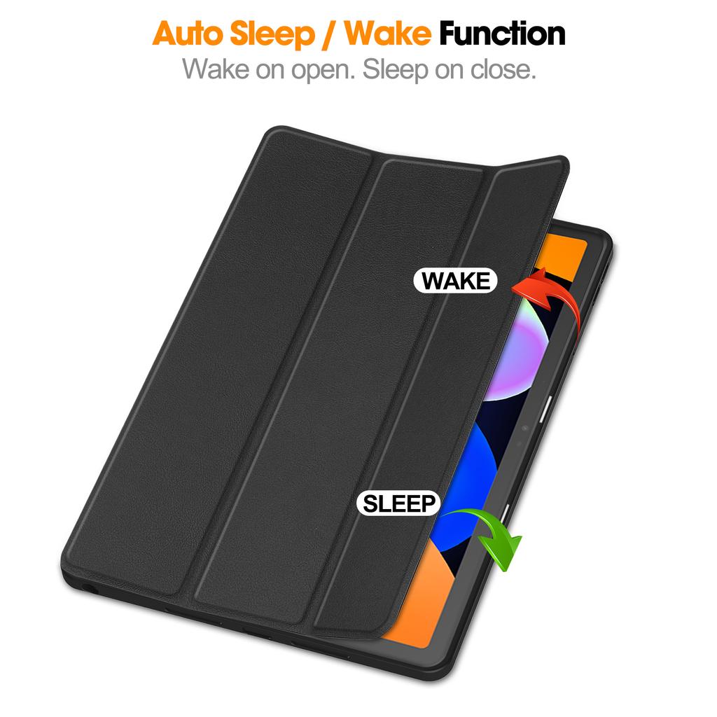 Для Lenovo Idea Tab (TB336ZU/TB336FU)/Чехол-подставка для Xiaoxin Pad 11 2025, амортизирующий кожаный чехол для планшета со слотом для стилуса