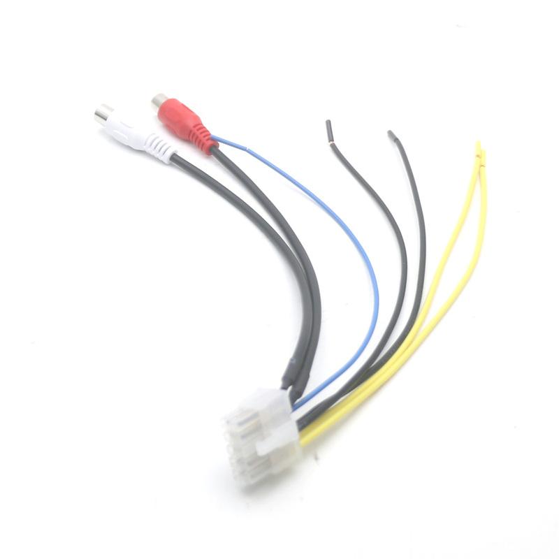 Car Stereo Amplifier 10 Pin Plug Power Harness Sub-woofer RCA Adapter For Pioneer TS-WX300TA TS-WX300A TS-WX1210A TS-WX1010A
