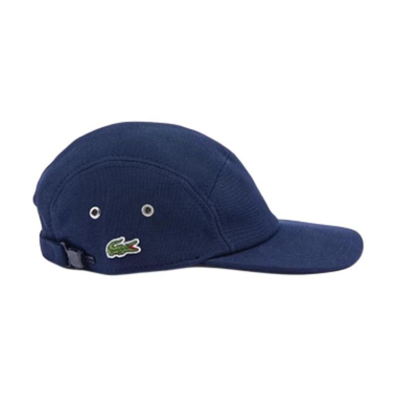 Lacoste Хлопковая кепка с логотипом Унисекс парный стиль синий розовый изогнутый козырек купол повседневная утка RK3274-126199