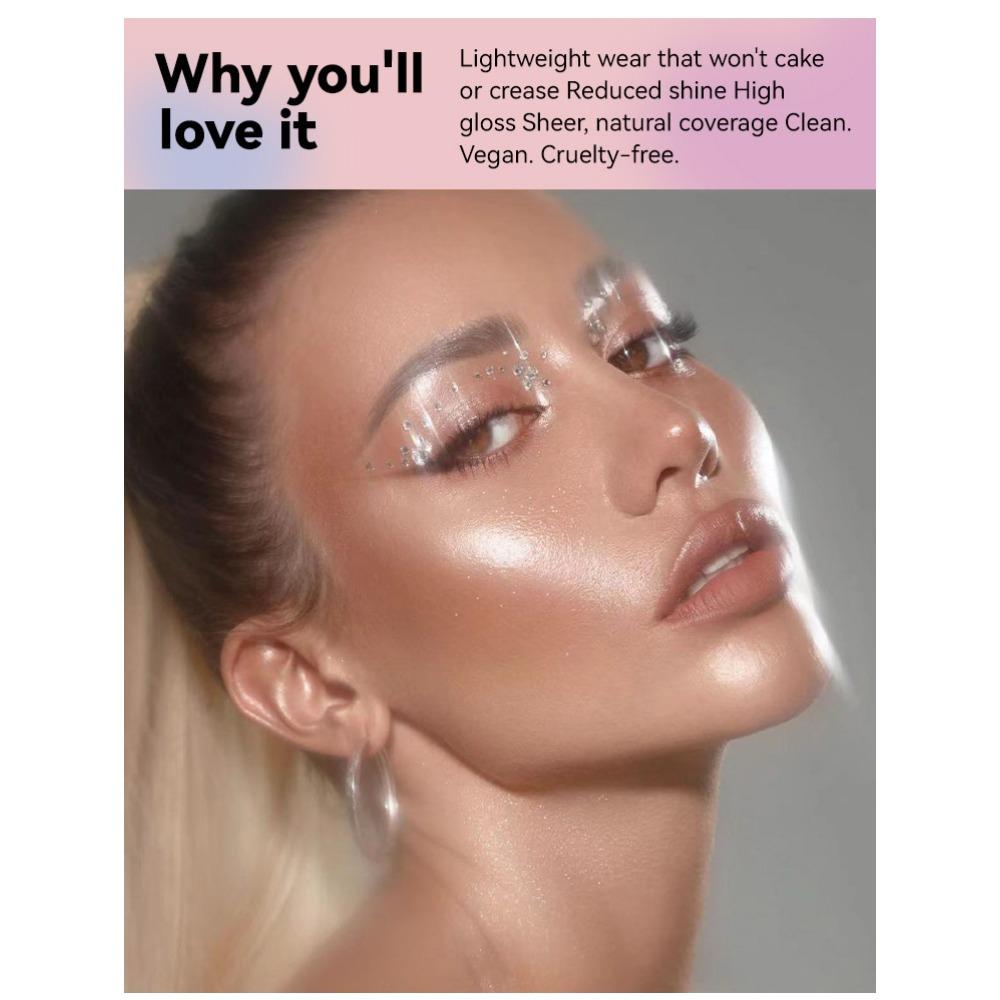 4 цвета фиксирующей пудры, мерцающая финишная пудра, контроль жирности для стойкого макияжа, легкая рассыпчатая водостойкая пудра, делающая кожу пушистой,