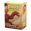 Dragon Shield Standard Matte Amber Sleeves (100 Pieces)