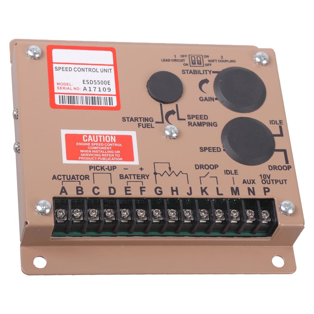 Высокоэффективное устройство регулирования оборотов двигателя ESD5500E, подходящее для дизельных генераторов, обеспечивающее стабильность и безопасность