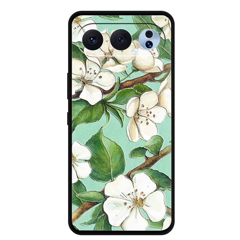 6.55" For Honor 500 Pro 5G Case 3D Emboss Flowers Black Silicone Soft Phone Cases For Honor 500 Pro 2025 Back Cover Shell Fundas
