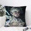 Anime HHunter X Hunter Cushion Cover Eco Linen Pillow Case DoubleSided Print Breathable Durable Zipper Home Decor Gift