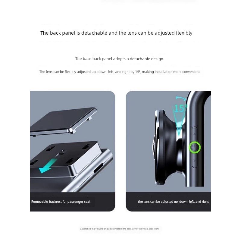360 Dash Cam G900 Series Accessories Double-Sided Adhesive Mounting Base Strong Adhesive High Temperature Resistant Original Bracket