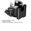 Stroller Cup Holder with Phone Mount 360 Degrees Rotating Universal Bottle Holder Stroller