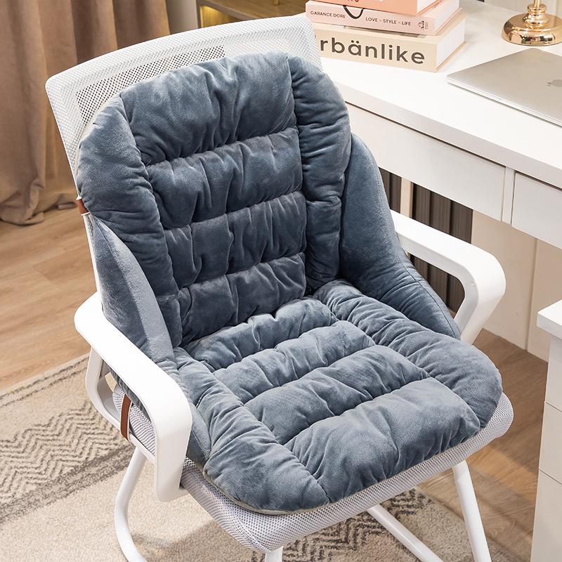 Подогреваемая подушка для офисного кресла со съемной, моющейся спинкой - Идеально для зимнего комфорта