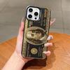 Чехол для iPhone с дизайном долларовой купюры для Apple 17/16/15 Pro/14 Pro/13 - Европейский и Американский стили