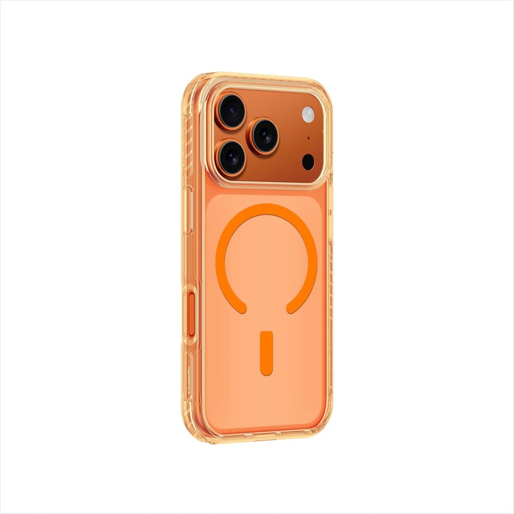 Etui Pokrowiec Na Iphone 17 Pro Max Titan Pro Magsafe - Pomarańczowe
