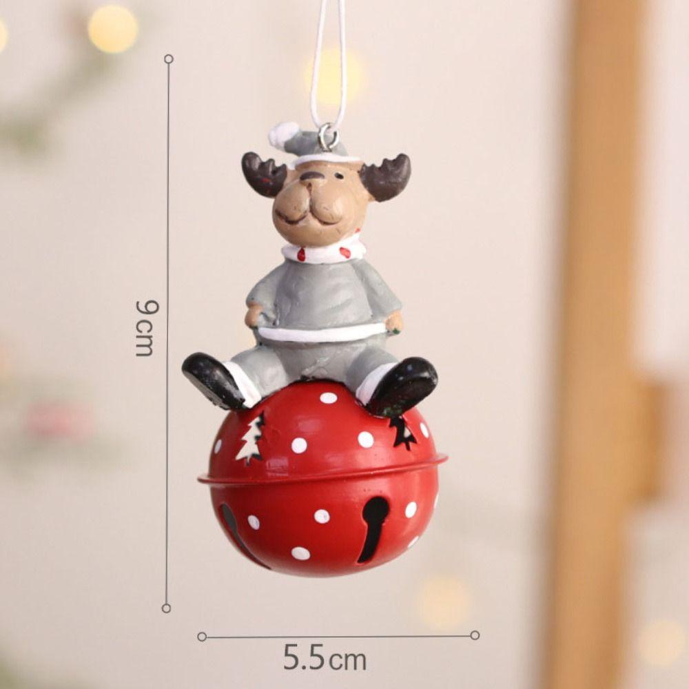 Подвески на елку в виде снеговика/лося/Санта-Клауса, украшение для рождественской вечеринки
