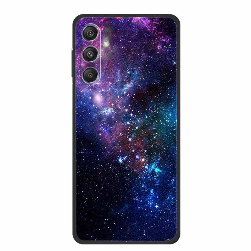 Funda For Samsung A17 Back Cover Case Fashion Black Silicone TPU Soft Phone Case For Samsung Galaxy A17 2025 Case A 17 Coque Bag