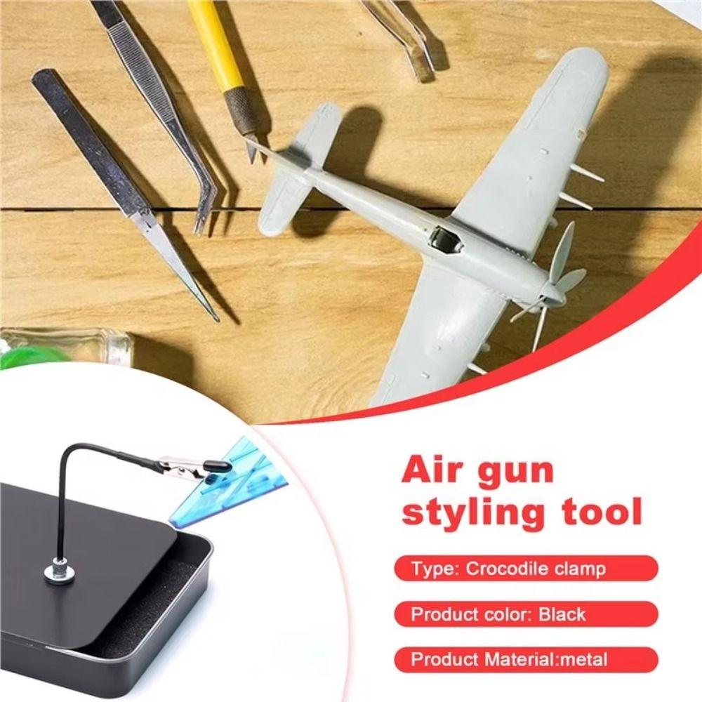 Magnetic Model Painting Stand Alligator Clip Flexible Modeling Tools Price Tag Display
