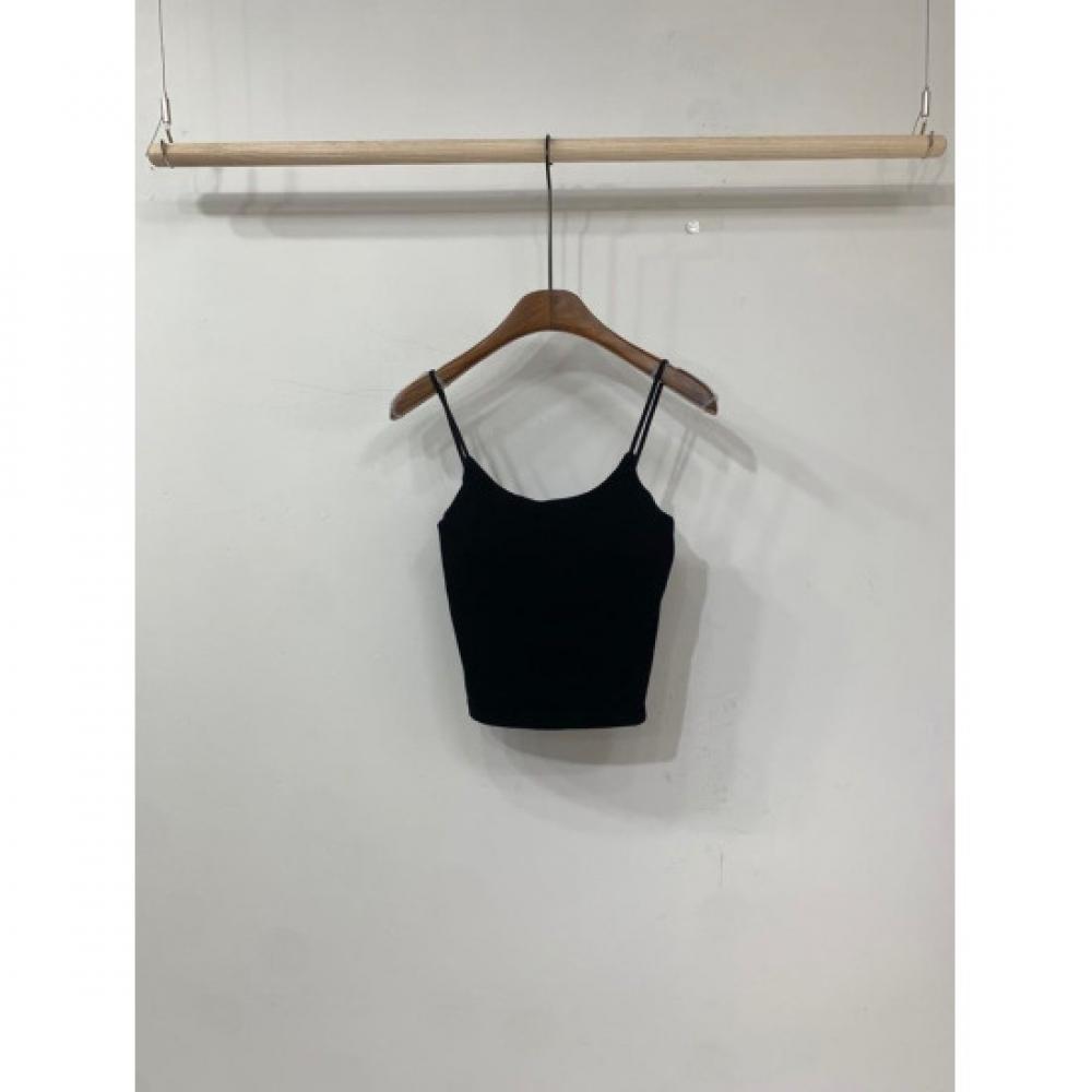 C S In The Room Mizo Wool Ribbed Cap StrIng Tank Top 3Color
