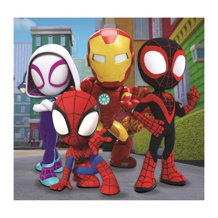 Puzzle Marvel Spidey and his Amazing Friends - Clementoni - 24 maxi pièces - Dessins animés et BD