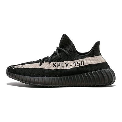 Оригинальные кроссовки Yeezy Boost 350 V2 Oreo для повседневной носки, унисекс, черно-белые BY1604-2023