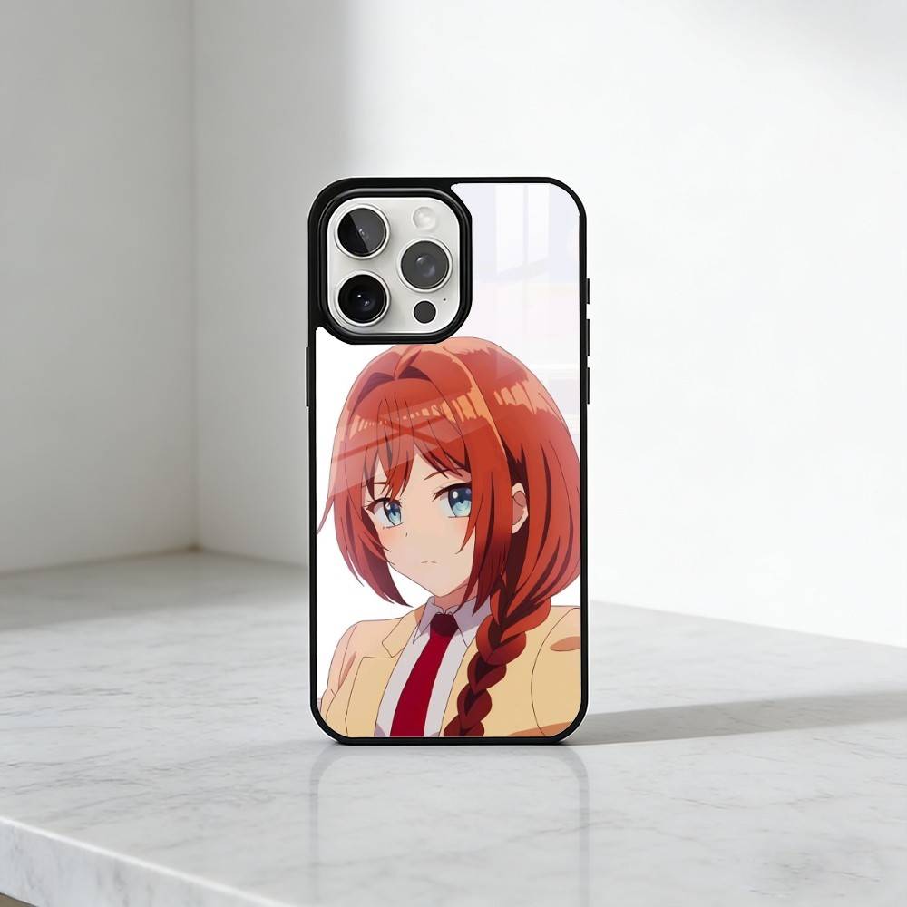Чехол для телефона Anime Tune In to the Midnight Heart для iPhone 17, 16, 15, 14, 13 Plus, Pro Max Магнитный для Magsafe Беспроводная зарядка