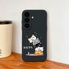 For Samsung S26 Ultra Phone Case For Galaxy S26 Plus Cute Astronaut Liquid Silicone Full Coverage Anti Drop Soft Durable Bumper