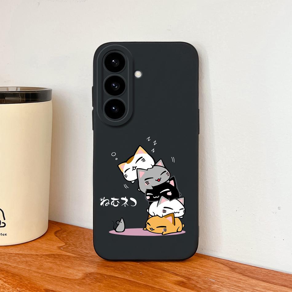 For Samsung S26 Ultra Phone Case For Galaxy S26 Plus Cute Astronaut Liquid Silicone Full Coverage Anti Drop Soft Durable Bumper