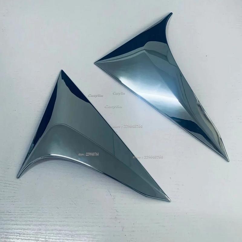 For Honda Vezel HR-V HRV Carbon Fiber Rear Window Triangle Cover Trim Decoration Exterior Accessories Car Styling