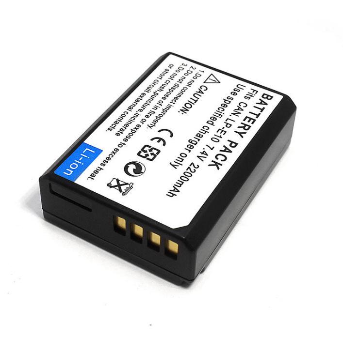 Compatible with Canon LP-E10 Battery for EOS 1100D KISS X50 Camera