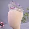 Elegant Zinc Zinc Alloy Princess Crown Sparkling Bridal Headwear Women Hair Hoop  Stage Performances