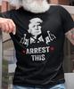 Trump 2024 Supporter T-shirt Arrest This Political Satire Funny Trump Shirts
