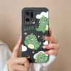Чехол для телефона для OPPO K10 Pro K7 K9X K3 K5 Narzo 50i Neo 9 Prime, милый модный противоударный чехол с изображением динозавра, жидкий матовый мягкий силикон для бампера OPPO