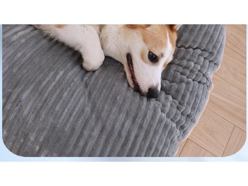 Уютная зимняя подушка для собак и кошек - Съемный, моющийся спальный коврик для маленьких питомцев