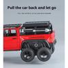 1/32 Dodge Mammoth 1000 6*6 TRX RAM Hennessey Внедорожный Пикап Внедорожник Сплав Литой Модель Автомобиля Детские Игрушки Коллекционные Подарок Мальчику