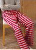 Red Grid Women's Home Sleeper Pants