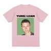 Женская модная повседневная футболка с забавным мем-принтом Yung Lean, большая футболка, повседневная свободная футболка с коротким рукавом, унисекс