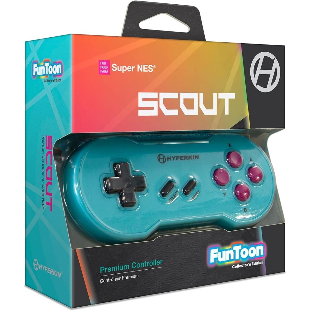 Hyperkin Премиум Hyper Beach Snes Sfc Контроллер Scout