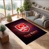 Nottingham Forest FC Printed Crystal Velvet Rug Non‑Slip Crystal Velvet Carpet For Sofa Bedroom Indoor Home Decoration