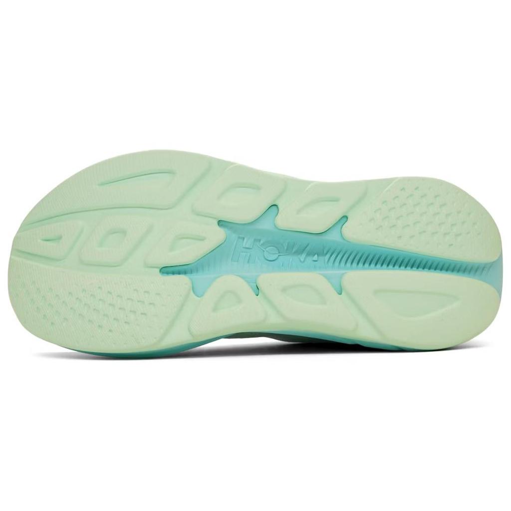 HOKA One One Rincon 4 Удобные Универсальные Нескользящие Прочные Низкие Тренировочные Кроссовки для Бега Женские кроссовки Светло-голубые 1155131-FSTB