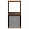 Nightstand Smoked Oak 30.5 x 27 x 59.5 cm Engineered Wood